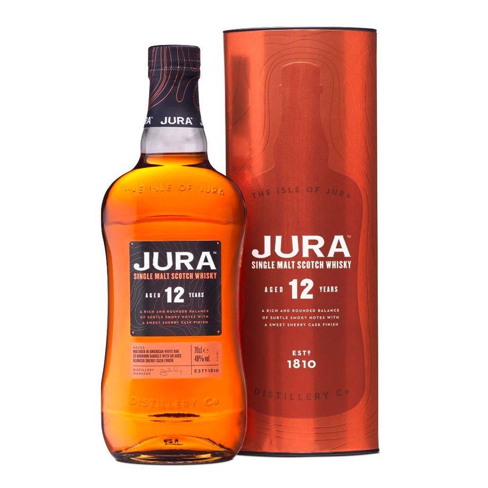 Isle of jura 12 años whisky