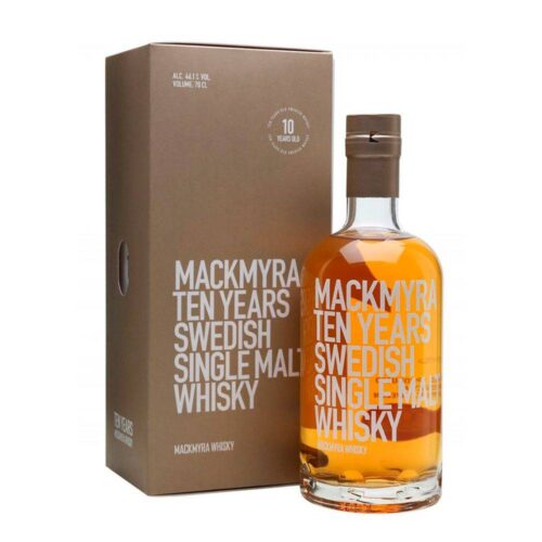 Mackmyra 10 años whisky